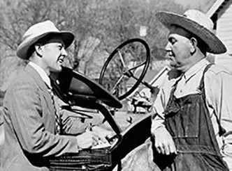 In the early days of Farmers Insurance, field agents literally worked in the field.