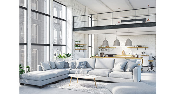 Light-filled Living Room
