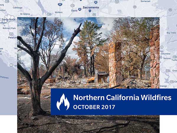 Northern California Wildfires October 2017