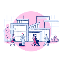 Customer Service Jobs Illustration
