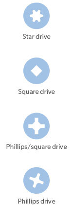 Start drive, square drive, Phillips drive: Please see transcript below