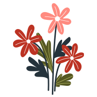 illustration of flowers