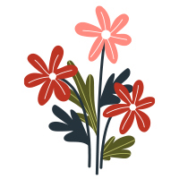 illustration of flowers