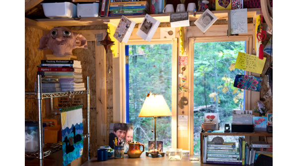 interior of outdoor classroom